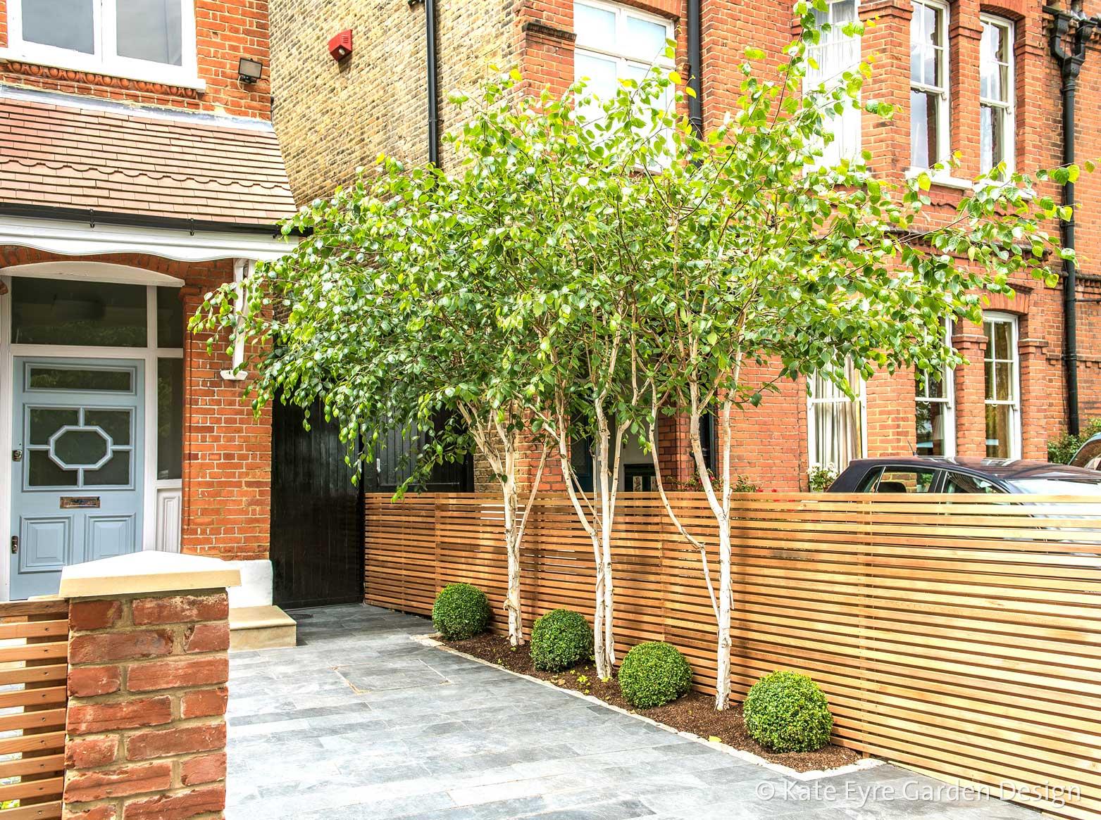 Front Garden Design in London by Kate Eyre