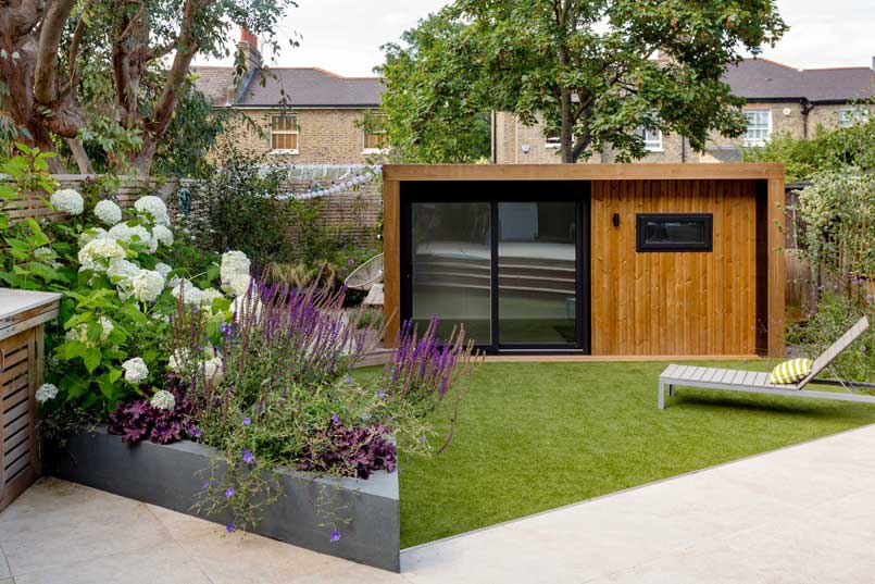 Back garden design, Ildersly Grove, Dulwich
