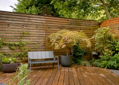 Back garden in Court Lane, Dulwich, 4