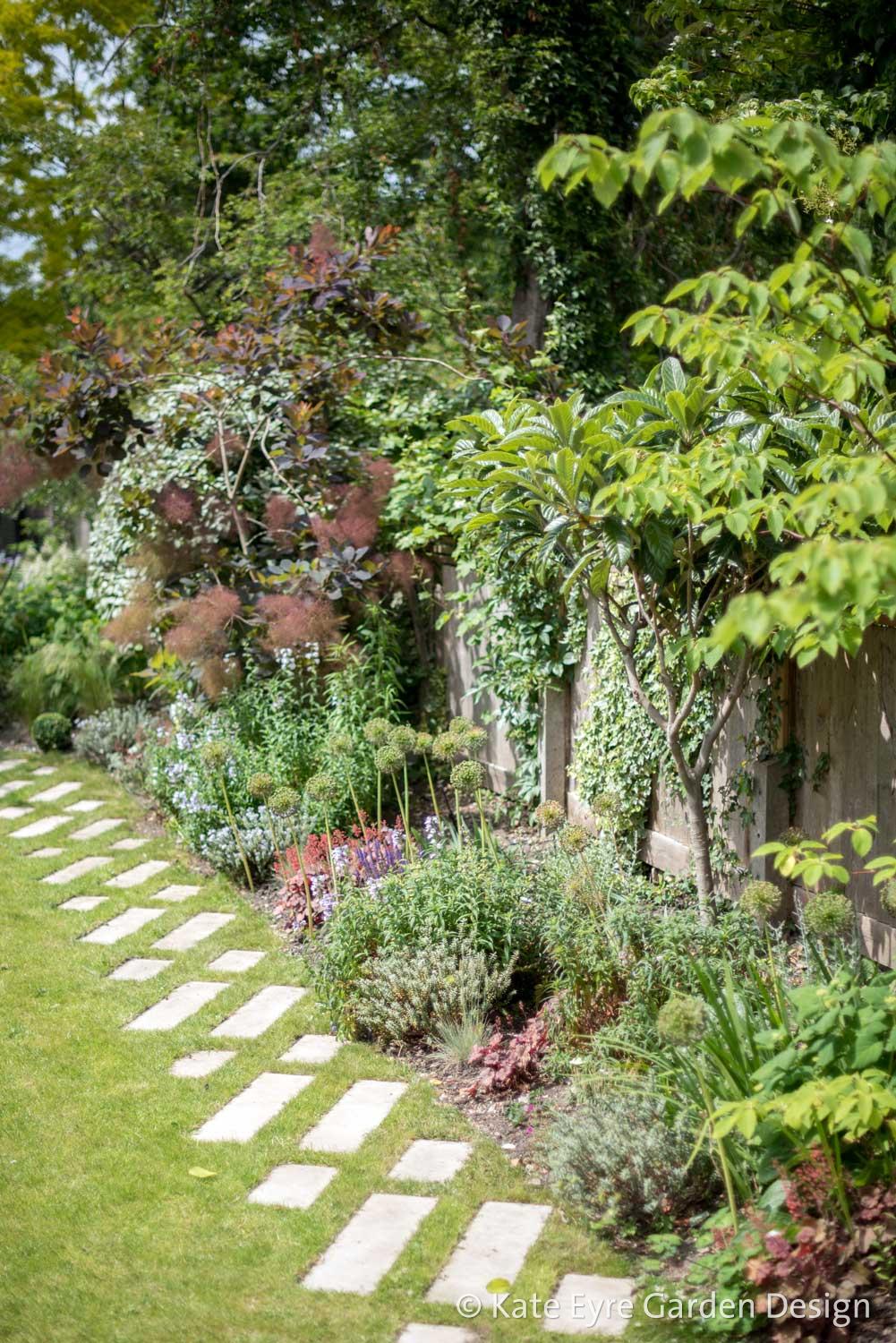 Large back garden design, Calton Avenue, Dulwich, London, 7