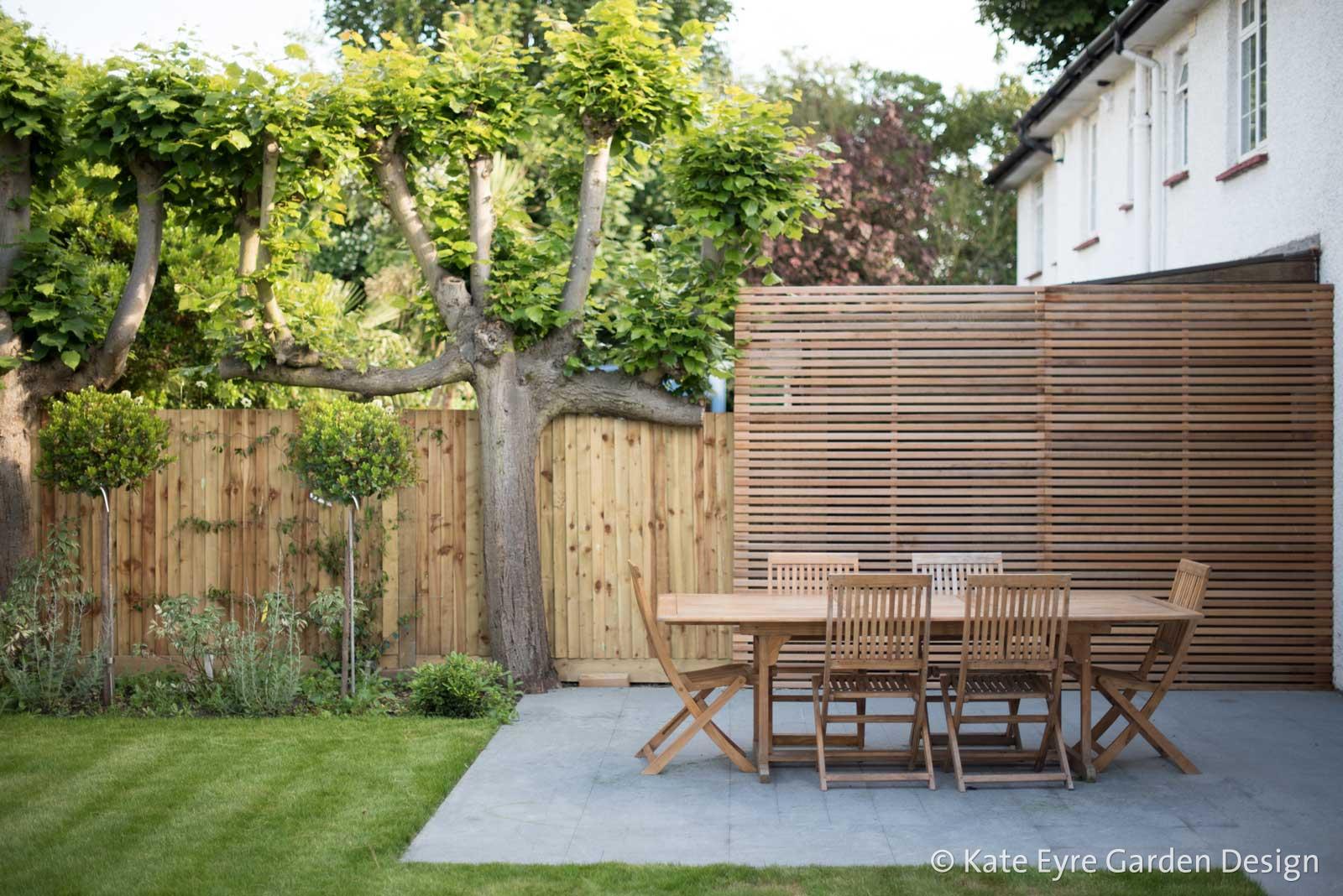 Large back garden design in Turney Road, Dulwich, 7