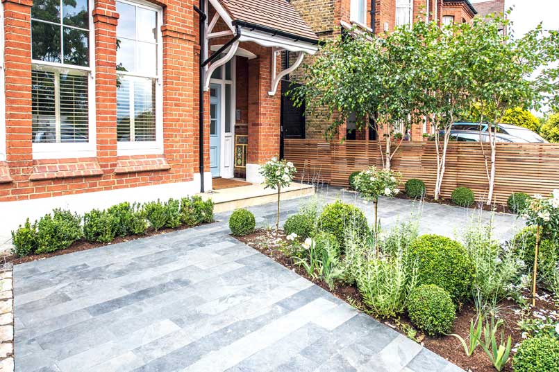 Front Garden Design In London Kate, How To Design A Front Garden Driveway