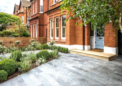 Front garden design in Calton Avenue, London, 3