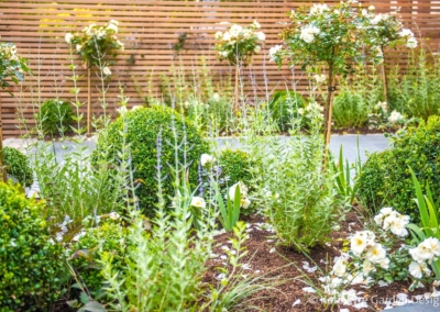 Front garden design in Calton Avenue, London, 5