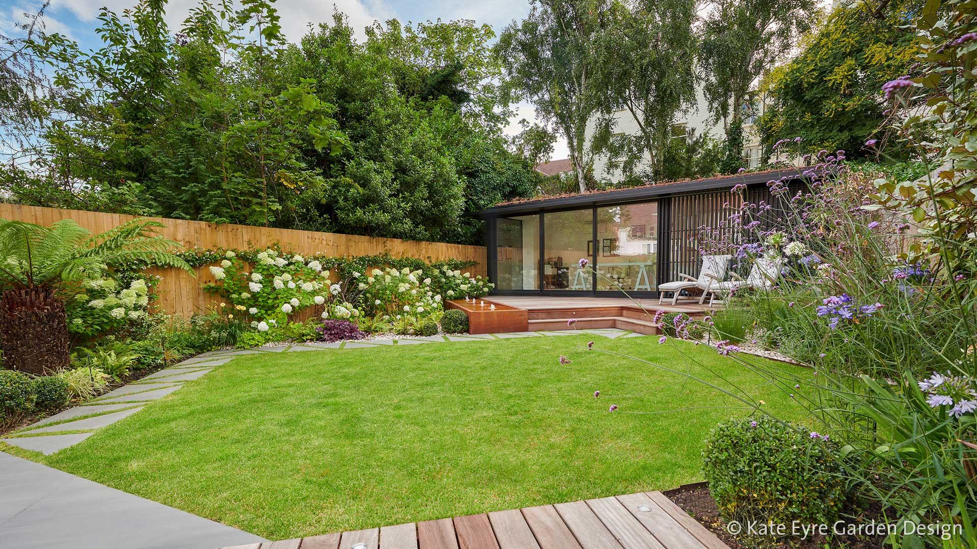 Back garden design in Crediton Hill, Hampstead, 8