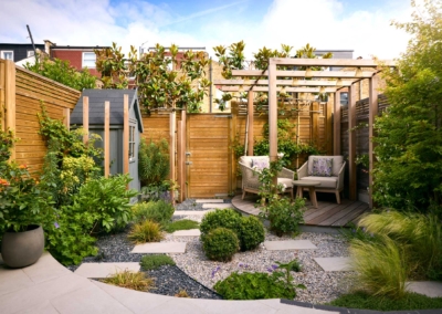 Back garden design, Stroud Road, Wimbledon, 1 Back garden design, Stroud Road, Wimbledon, 1