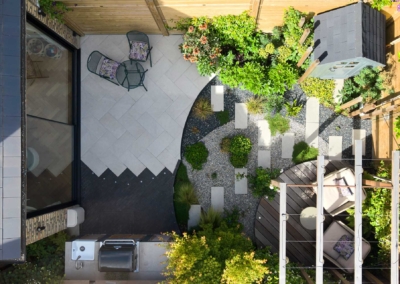 Back garden design, Stroud Road, Wimbledon, 8 Back garden design, Stroud Road, Wimbledon, 8
