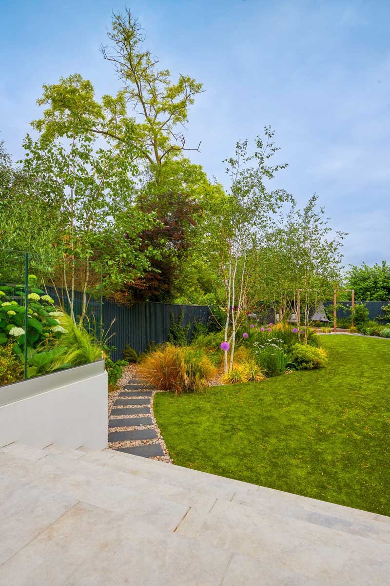 Back garden design in West Grove, Greenwich, 6