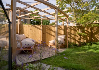 Back garden in Turney Road, Dulwich, 5