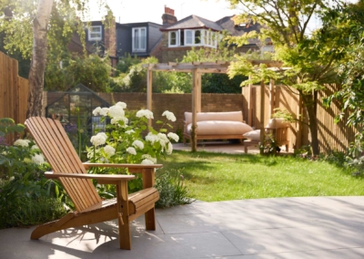 Back garden in Turney Road, Dulwich, 6